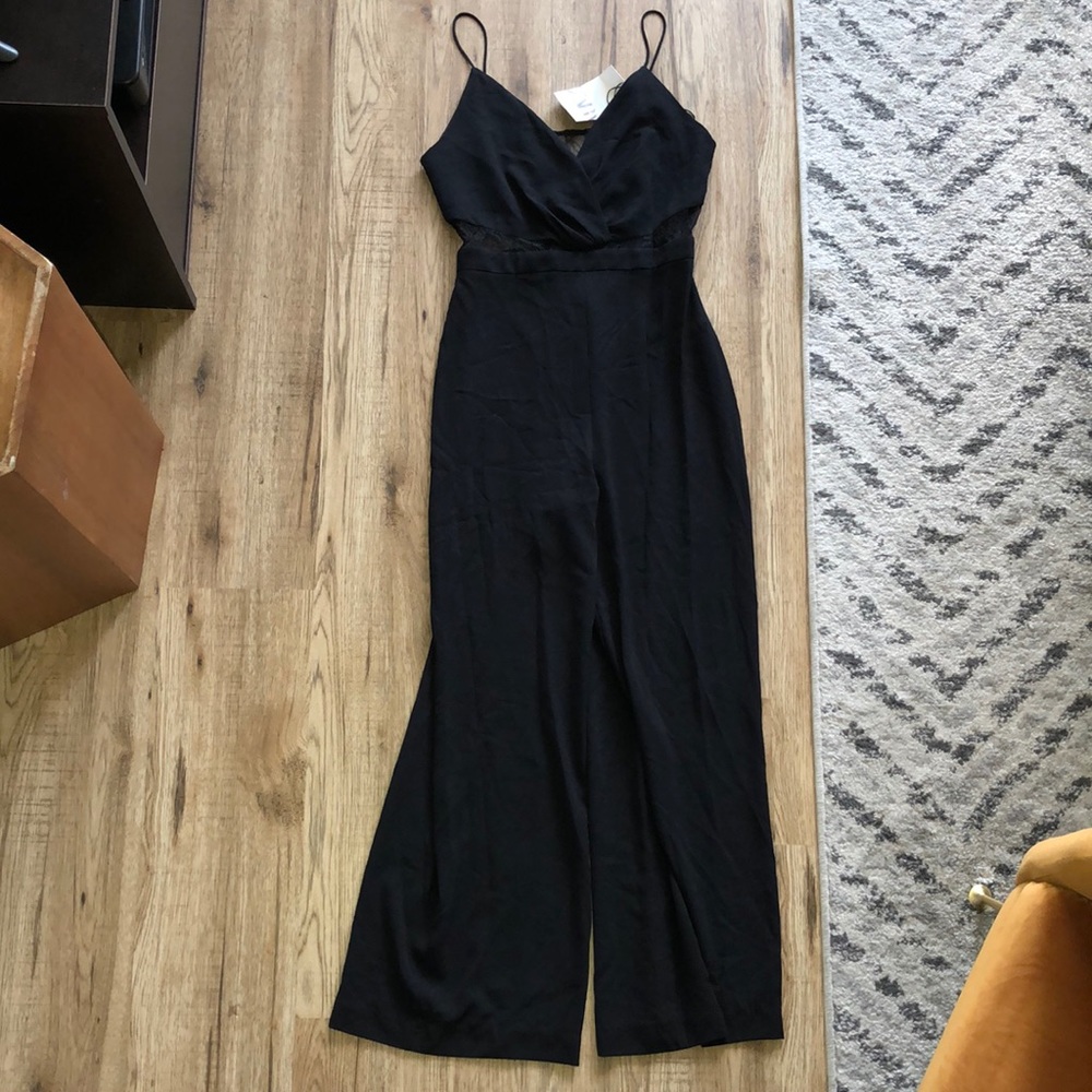 NEW!!! HP 🥳🥳🥳Zara Lace Insert Jumpsuit - Picture 11 of 16